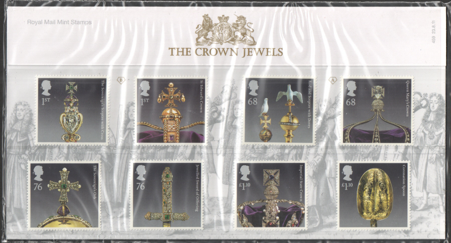 (image for) 2011 Crown Jewels Presentation Pack 459 - Click Image to Close